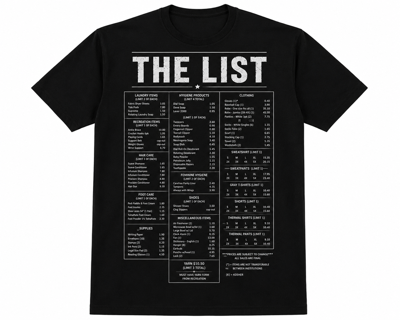 The List