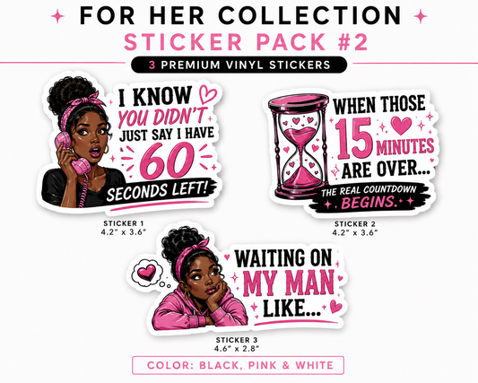 For Her Stickers
